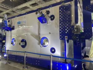 140m Content Digital Fabric Printer Continuous Loop Steamer Machine