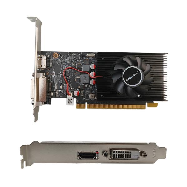 Quality PWINMAX Geforce GT 1030 2GB DDR5 Low Profile Computer Graphics Card DirectX 12 DVI/HD Single Fan GPU for sale