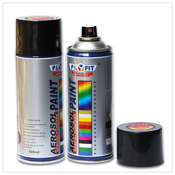 Colored Auto Aerosol Spray Paint High Temp Resistant For Engine / Fireplace Painted