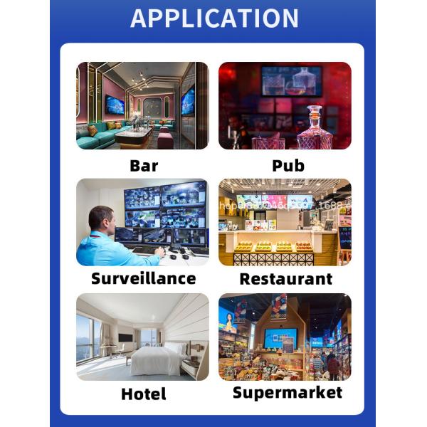 82" High-Performance 4K Smart TVs,Commercial-Grade 4K Display Panels,OEM Manufacturing Available,Metal Casing + Tempered Glass
