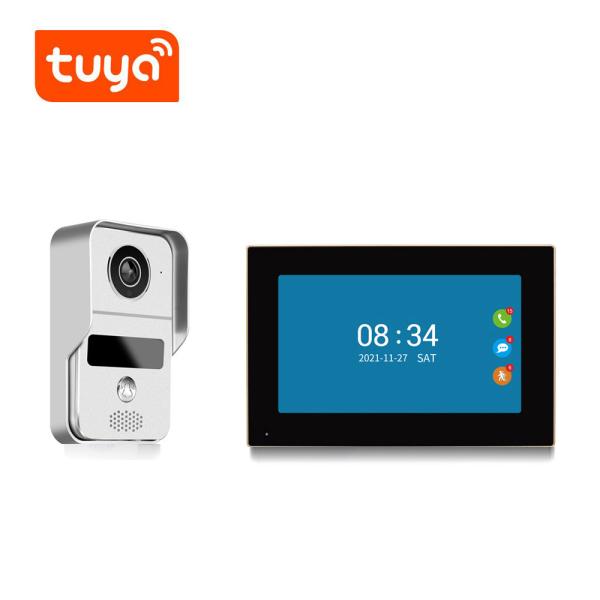 Quality 7 Inch Display WIFI Video Doorbell Video Intercom 140 Horizontal Angle for sale