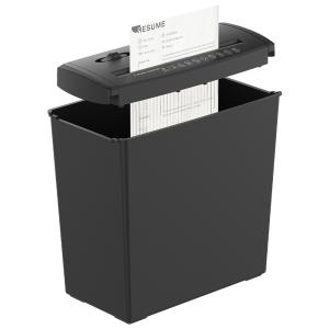 China Desktop 5 Sheet A4 Strip Cut Shredder Machine 10Liter Capacity S606B made in China wholesale