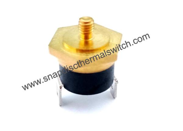 Quality Water Tank Use Snap Disc Thermal Switch With M4*6 Hexagonal Copper Head for sale