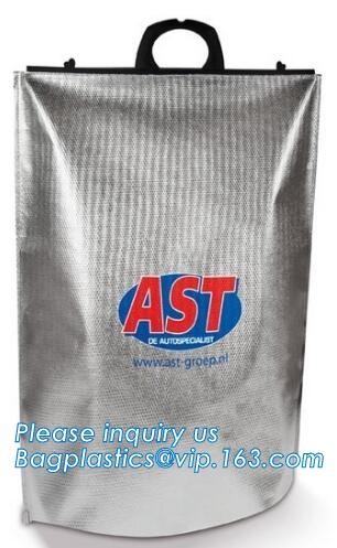 Customized logo printing insulated food delivery cooler bag,wholesale waterproof food delivery thermal bags bagplastics