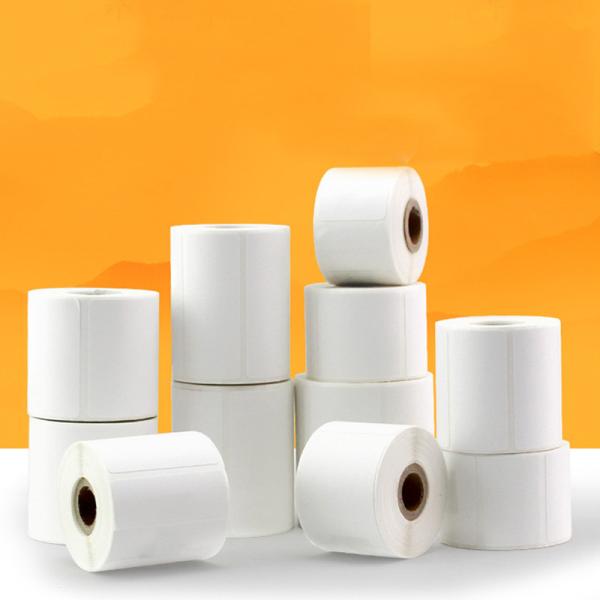 Quality Glossy Surface Thermal Label Rolls Waterproof For Durable Printing for sale