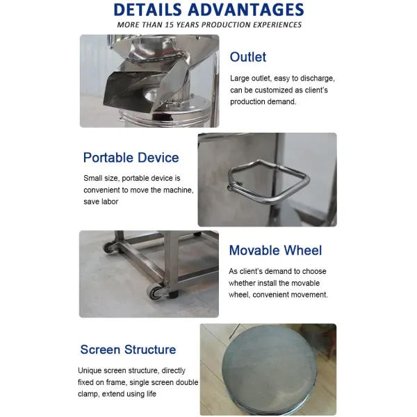 Liquid Fruit Juice 450 Filter 450 Vibrating Sifter Screen Machine