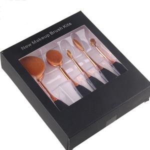 China CMYK Pantone Printing Cosmetic Packaging Boxes For Makeup Brush wholesale