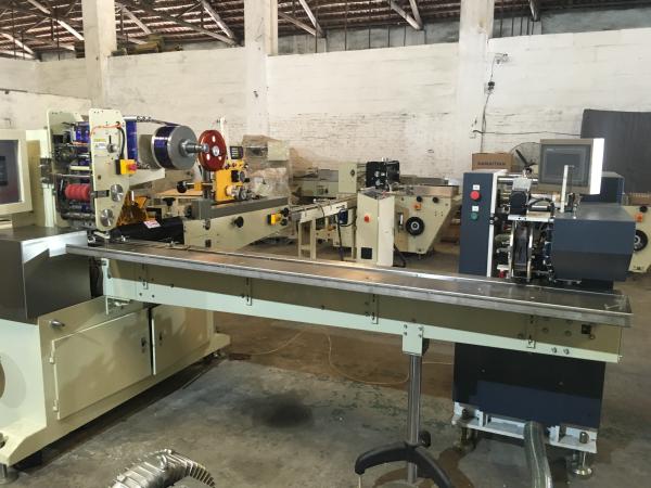 Quality High Speed Tissue Paper Production Line Small Hankerchief Bundle Packing Machine for sale
