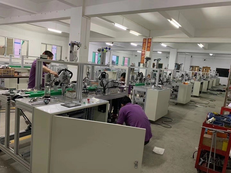 High Efficiency Mask Manufacturing Machine Pollution Mask Making Machine