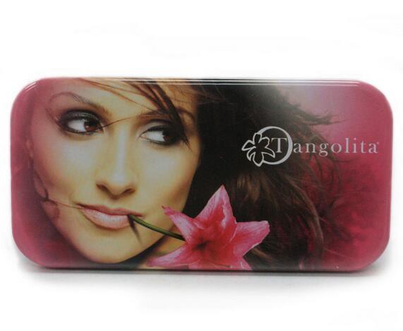 Quality Empty Rectangle Lip Gloss Tin Box for sale