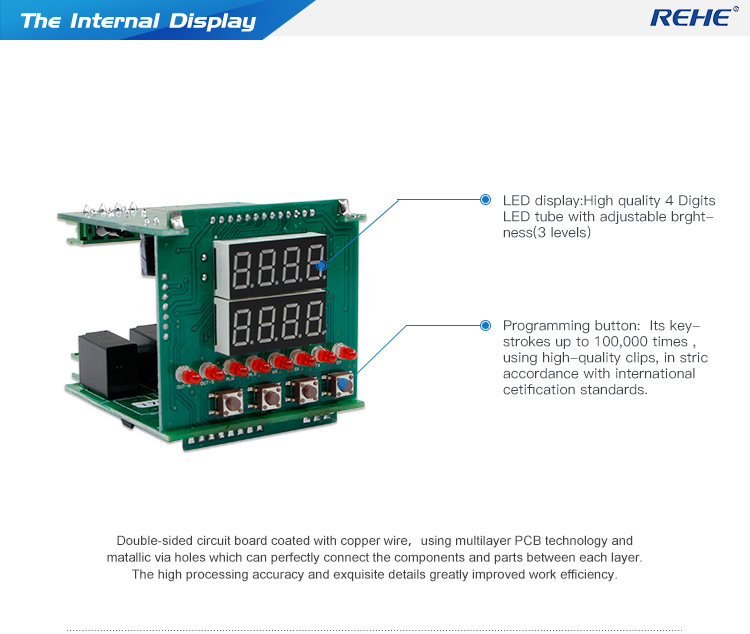 Digital Humidity and Temperature Controller LED hermocouple with Sensor