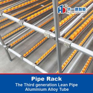 China The Third Generation Lean Pipe Rack Aluminium Alloy Equipment on sale
