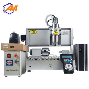 AMAN mini cnc drilling hard wood machine CNC 3040 pcb routing machine pvc copper
