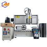 Hot sell AMAN mini 3D cnc router cnc router machine,aman 3040 4 axis for pcb