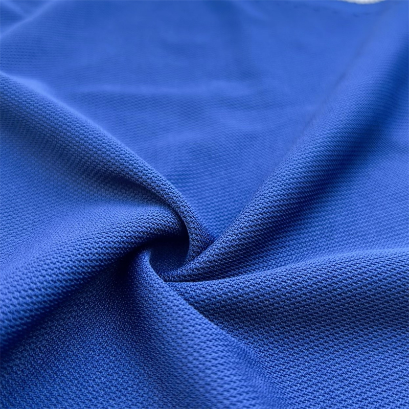 Garment Clothing 100% Polyester Pique Fabric For Breathable POLO Shirts And T-Shirts