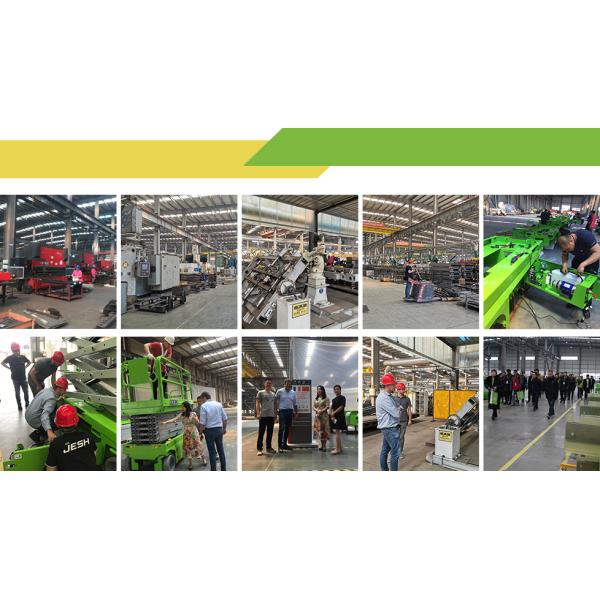 Hydraulic 6m 230kg small indoor electric platform scissor lift for sale