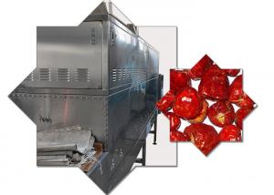 China 80kw Chili Drying Machine Peppers 50kw Belt Powder Microwave Sterilization Machine wholesale