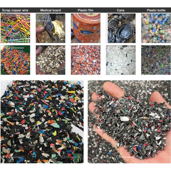 High Output Crusher Machine for Crushing Various Waste Materials with Compact Structure and Easy Operation