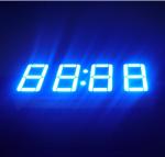 Ultra Blue LED Clock Display 0.56" , Led 4 dight 7 Segment Display 50.4*19*8MM