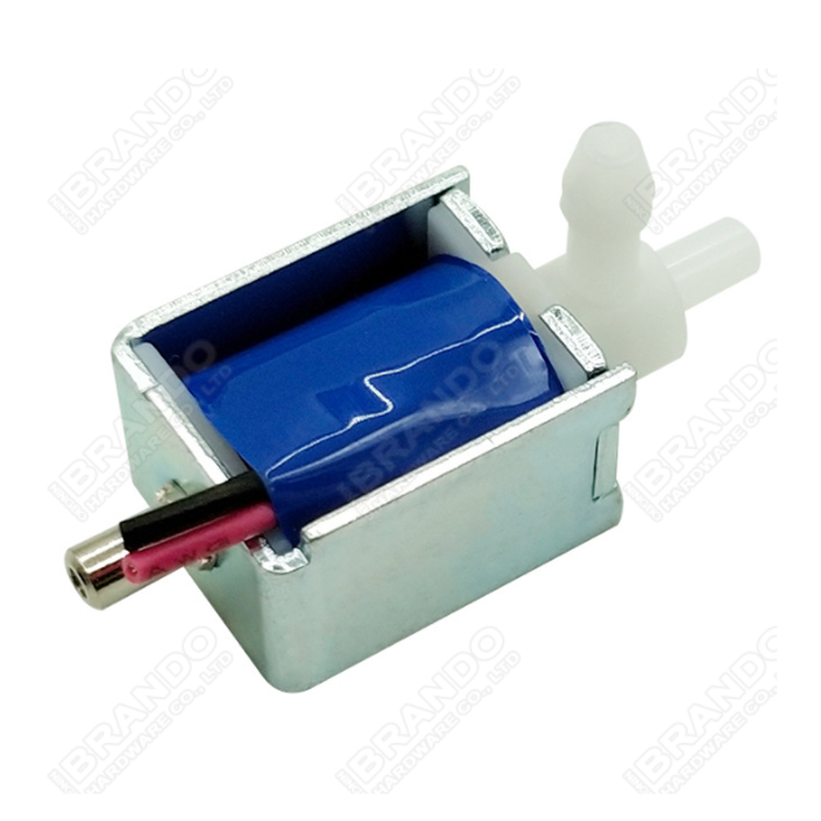 2 Way Normally Closed Plastic Micro Air Solenoid Valve 6V 12V DC