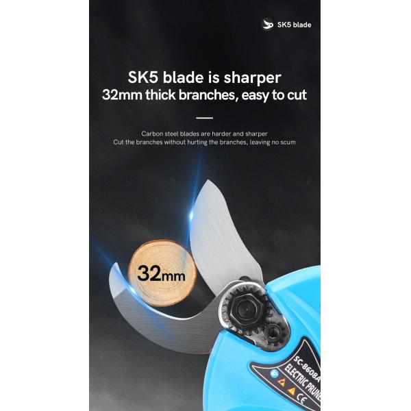 Pruning Shears Electric Cordless Clippers for Garden
