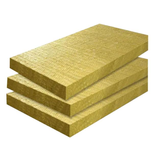 Square Edge Fireproof Rockwool Insulation Material Thermal Insulation Board
