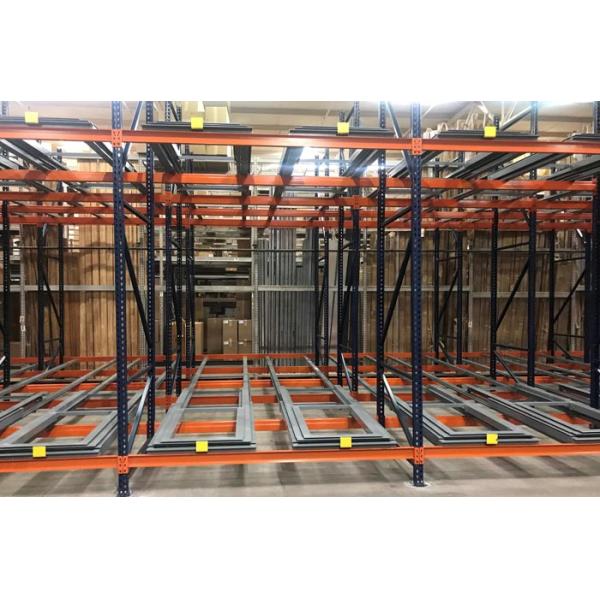 Easy Integrating Gravity Push Back Rack For High Efficient Storage