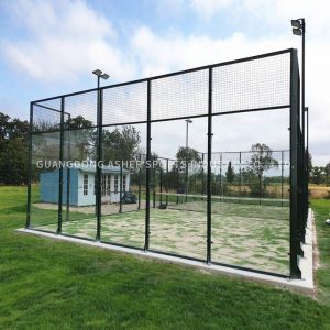 Weatherproof Padel Tennis Courts Modern Synthetic Standard Size
