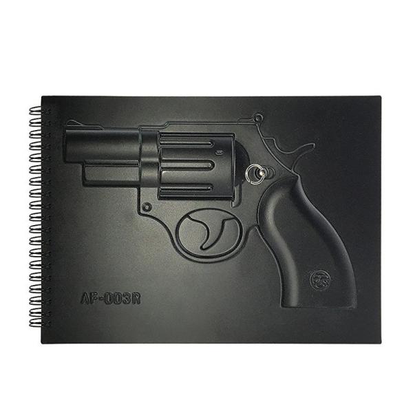 Quality Black Customized Font Notebook Universal Writing Gun Knife Tactical Hard Cover Paper Notebook for sale