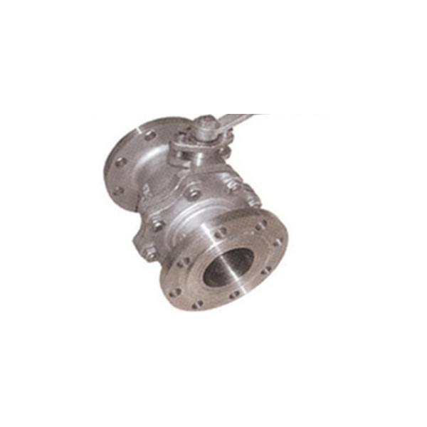 Silver DN50 Stainless Steel Valve Control High Pressure Non Annealing