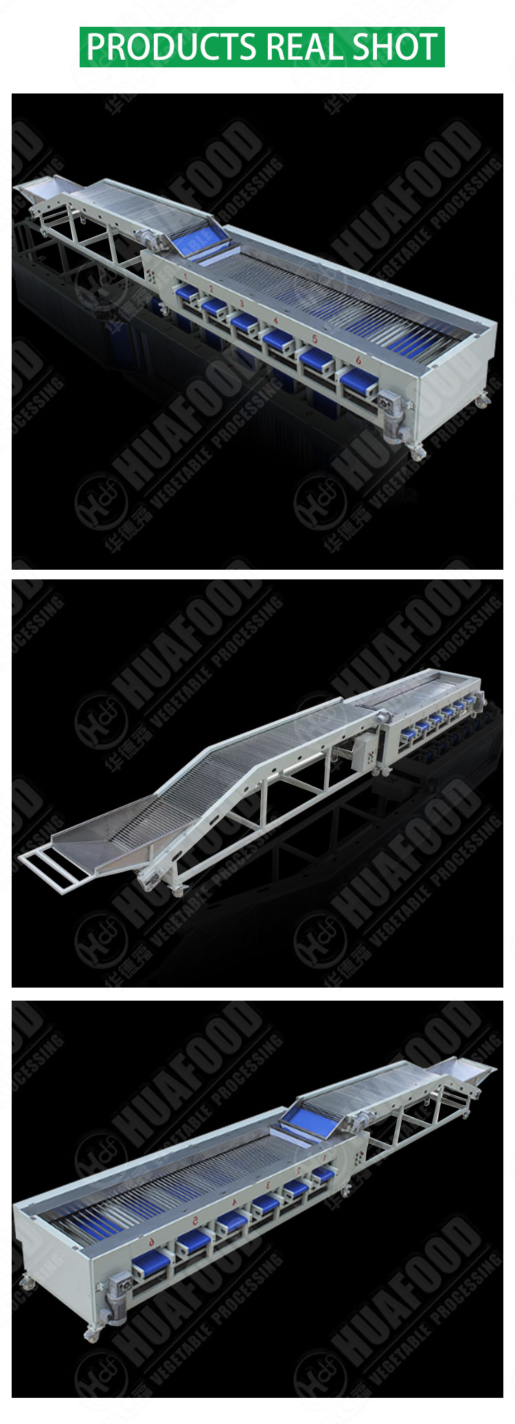 Carrot Onion Potato Grading Machine Fruit And Vegetable Sorting Machine