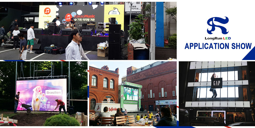 High Fresh Rate Waterproof Led Display Exterior Led Panels For Stage