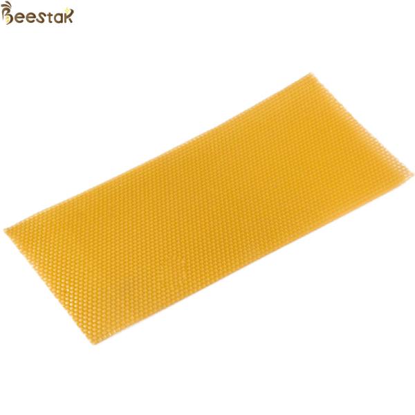 C 100 natural beeswax Honeycomb Frame Beeswax Foundation Sheet