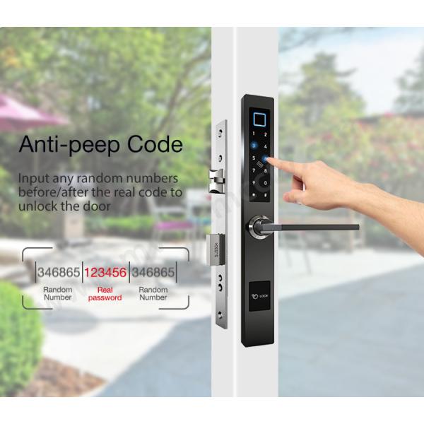 Digital TTLock APP Electric Sliding Glass Door Waterproof Smart Locks