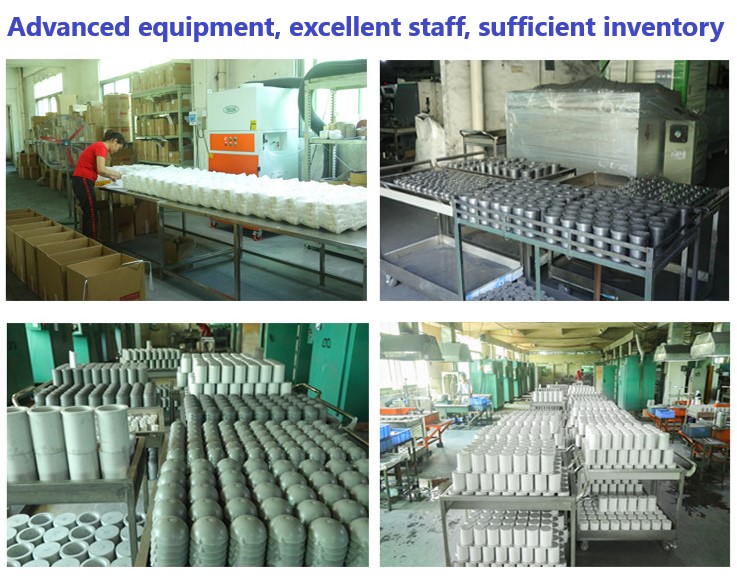 Standard Size High Temperature Double Ring Graphite Crucible for Induterm Advantage4