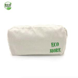 China Recycled Cotton Portable Travel Organizer Bag Eco Friendly Accessories Sustainable Custom on sale