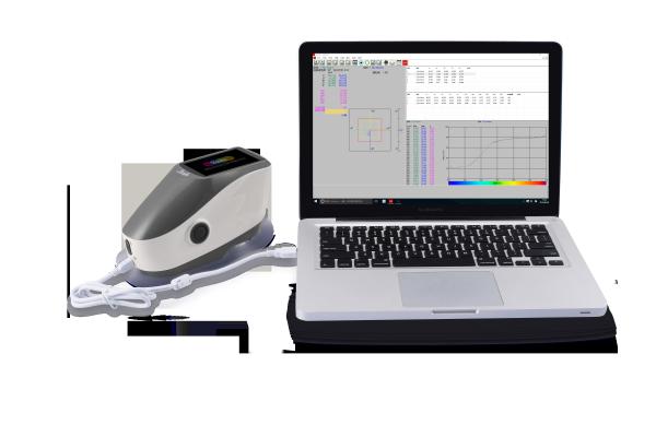 Quality Ergonomic Design Spectrodensitometer Colour Measurement Equipment With 45/0 Geometric Optical Structure for sale