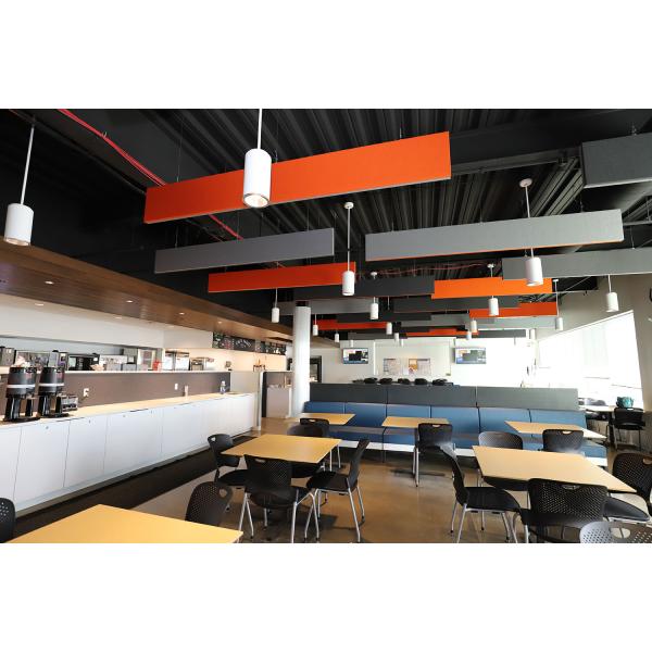 Noise Reduce Rectangular Sound Absorbing Insulation Panels Eco Acoustic Panel