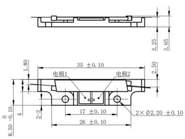 Multi Functional FOG Components MIOC Optoelectronic Devices Customized Integrated Optics Chip