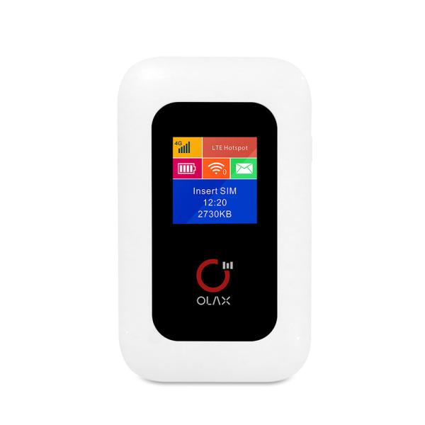 Quality OLAX MF980L Mobile Hotspots Wifi Modem Device With LCD 150Mbps for sale