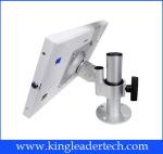 Metal Ipad Kiosk Enclosure Desktop Rugged With 360 Degree Rotatable Bracket