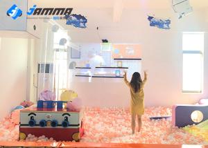 China Amusement Interactive Projector Games Interactive Wall Throwing Ball 220V wholesale