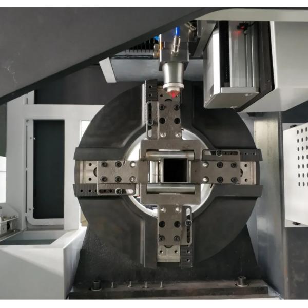 3kw Tube Laser Cutting Machine 6m , Cypcut Steel Circle Cutting Machine