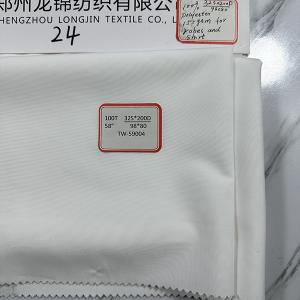 Robe 100 Spun Polyester Fabric 32X200D Sewing Thread Polyester Fabric