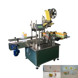China 1000BPH-3000BPH Automatic Bottle Labeling Machine For Top And Side Sticker on sale
