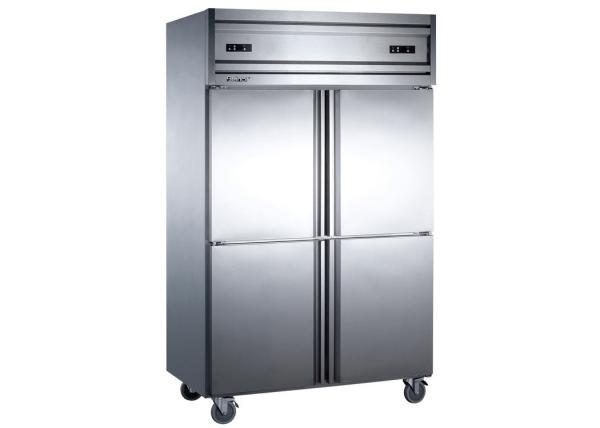 Commercial Four Door Reach-In Refrigerator and Freezer Dual Temperature Range +6