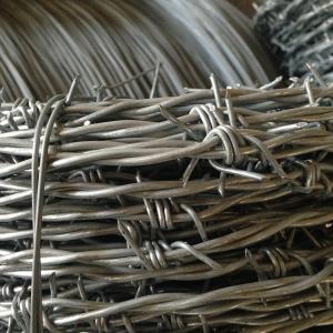 China Normal Twisted Electric Galvanized Barbed Wire Security Barbed Wire Fencing In Bucket wholesale