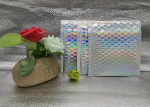 China Holographic Laser Waterproof Poly Mailer Bubble Bags Self Adhesive wholesale