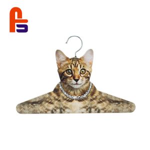 Cute Design Clothes Flexo Printing BSCI Assured Custom Cardboard Hangers