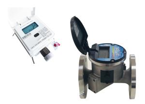 China Samt Ultrasonic Water Meter , Electronic Water Flow Meter 3.6V Lithium Battery wholesale